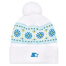 Officially Licensed NFL by Carl Banks Holiday Sweater Light-up Beanie
