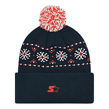 Officially Licensed NFL by Carl Banks Holiday Sweater Light-up Beanie