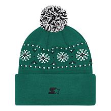 Officially Licensed NFL by Carl Banks Holiday Sweater Light-up Beanie