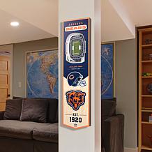 Officially Licensed NFL Chicago Bears 3D Stadium Banner
