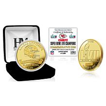 Officially Licensed NFL Chiefs Super Bowl LVII Champs Gold Mint Coin