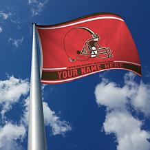 Officially Licensed NFL Cleveland Browns Personalized Banner Flag