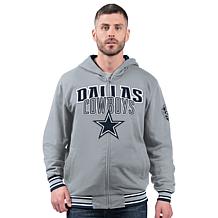 Officially Licensed NFL Cowboys Commemorative Reversible Hooded Jacket