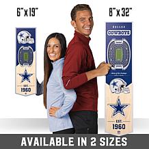 Officially Licensed NFL Dallas Cowboys 3D Stadium Banner