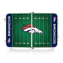 Officially Licensed NFL Denver Broncos Mini Portable Table