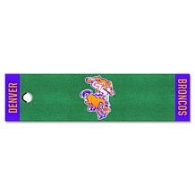 Officially Licensed NFL Denver Broncos Putting Green Mat with Logo