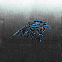 Officially Licensed NFL Dip Dye Scarf - Carolina Panthers