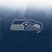 Officially Licensed NFL Dip Dye Scarf - Seattle Seahawks