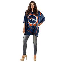 Officially Licensed NFL "Flower" Caftan - Denver Broncos