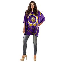 Officially Licensed NFL "Flower" Caftan - Minnesota Vikings