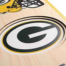 Officially Licensed NFL Green Bay Packers 3D Stadium Banner