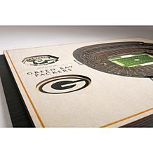 Officially Licensed NFL Green Bay Packers Wall Art - Lambeau Field