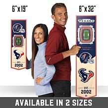 Officially Licensed NFL Houston Texans 3D Stadium Banner