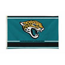 Officially Licensed NFL Jacksonville Jaguars Personalized Banner Flag