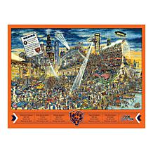 Officially-Licensed NFL Joe Journeyman Puzzle - Chicago Bears