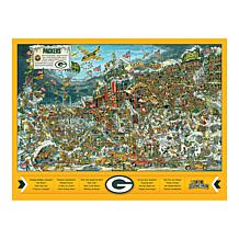Officially-Licensed NFL Joe Journeyman Puzzle - Green Bay Packers