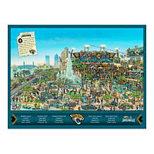 Officially-Licensed NFL Joe Journeyman Puzzle - Jacksonville Jaguars
