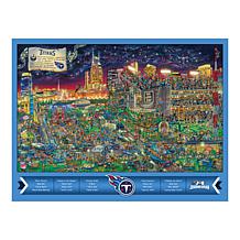 Officially-Licensed NFL Joe Journeyman Puzzle - Tennessee Titans
