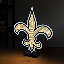 Officially Licensed NFL LED Logo Infinity Light