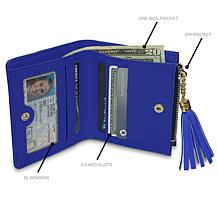 Officially Licensed NFL Los Angeles Rams Mini Organizer Wallet