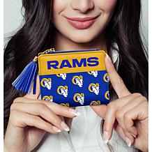 Officially Licensed NFL Los Angeles Rams Mini Organizer Wallet