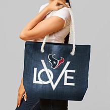 Officially Licensed NFL Love Tote - Houston Texans 