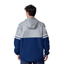 Officially Licensed NFL Men's Batter Up Hooded Pullover Jacket by Glll