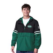 Officially Licensed NFL Men's Batter Up Hooded Pullover Jacket by Glll
