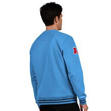 Officially Licensed NFL Men's Crew-Neck Fleece Pullover by Glll
