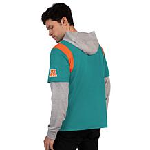 Officially Licensed NFL Men's Long-Sleeve Fashion Layer Top by Glll