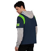 Officially Licensed NFL Men's Long-Sleeve Fashion Layer Top by Glll