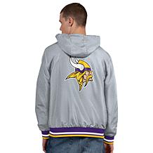 Officially Licensed NFL Men's Reversible Full-Zip Hooded Jacket
