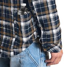 Officially Licensed NFL Men's Transitional Plaid Shirt Jacket by Glll