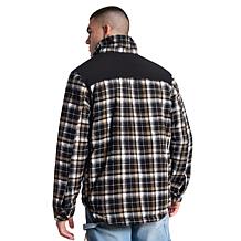 Officially Licensed NFL Men's Transitional Plaid Shirt Jacket by Glll