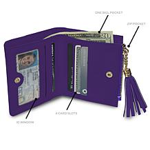 Officially Licensed NFL Minnesota Vikings Mini Organizer Wallet