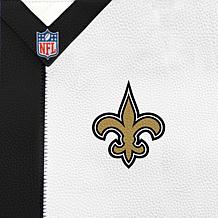 Officially Licensed NFL New Orleans Saints Pebble Split Hobo Bag