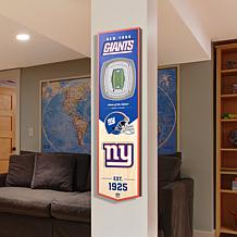Officially Licensed NFL New York Giants 3D Stadium Banner