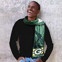 Officially Licensed NFL Packers Hero Jersey Scarf - Green Bay 