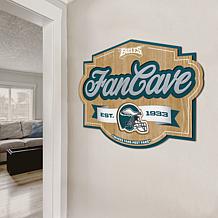 Officially Licensed NFL  Philadelphia Eagles Fan Cave Sign