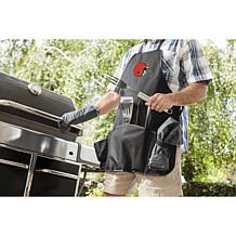 Officially Licensed NFL Picnic Time Apron Tote Pro Grill Set Browns