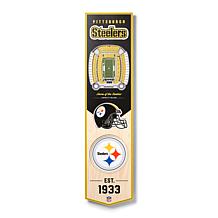 BRAX NFL Pittsburgh Steelers 3D Portfolio, Black, 8