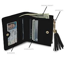 Officially Licensed NFL Pittsburgh Steelers Mini Organizer Wallet