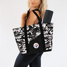 Officially Licensed NFL Pittsburgh Steelers Super-Duty Camo Tote