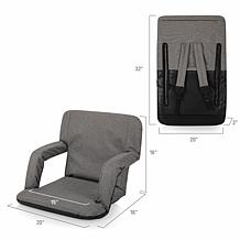 Officially Licensed NFL Portable Reclining Stadium Seat - Giants