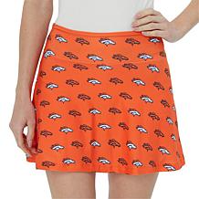 Officially Licensed NFL Printed Record Knit Skort by Concepts Sport