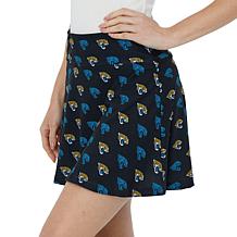 Officially Licensed NFL Printed Record Knit Skort by Concepts Sport