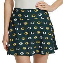 Officially Licensed NFL Printed Record Knit Skort by Concepts Sport
