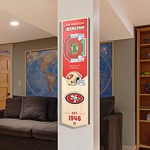 Officially Licensed NFL San Francisco 49ers 3D Stadium Banner