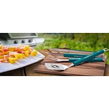 Officially Licensed NFL Spirit Series 3-piece BBQ Set - Dolphins