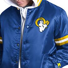 Officially Licensed NFL Starter Men's Satin Varsity Jacket